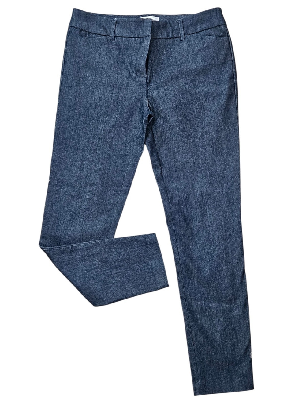 NY&C Slim Straight Dark Jean Dress Pant